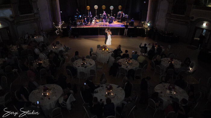 Indianapolis Wedding Video Sacred Heart Fountain Square Theatre