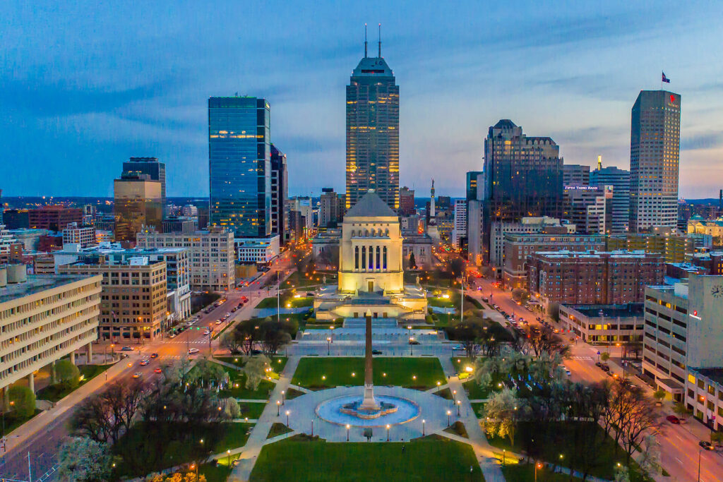 Indianapolis Drone Videography Skyline